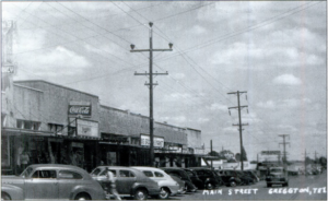 Greggton, Texas circa 1947